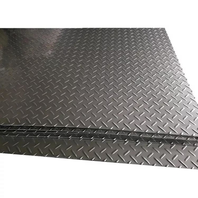 Q235 galvanisierte Warzenblech-Blechtafel Metallkarierte Platten3ms-6m PPGI