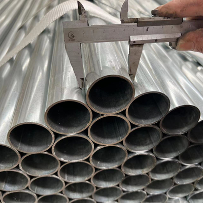 Strukturelle 80mm 35mm 48mm galvanisierten Stahlrohr-Gestell 6 Meter