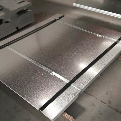 Flitter galvanisierte Stahlblech-Platte EN10142 1000-6000MM Z40-Z200g/M2