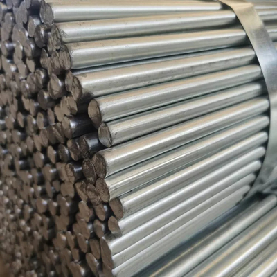 Galvanisiertes Stahlrundeisen galvanisierte Stahlstange 20-300mm ISO für Bau Rebar