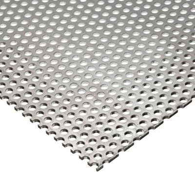 1mm Loch galvanisierte perforiertes Metall Mesh Sheet Perforated Aluminum Sheet