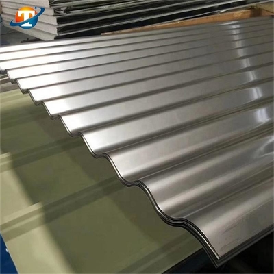 Dachplatten runzelten Metallaluminiumblatt galvanisierte gewölbte Metalldach-Platten