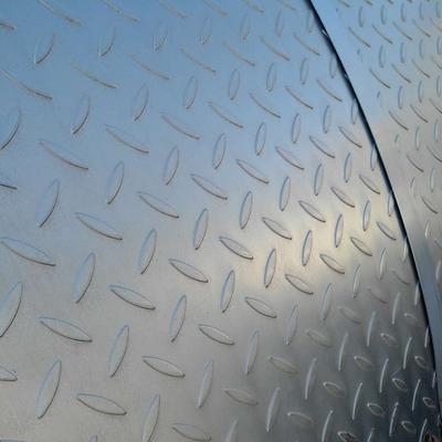 Beschichtete Gi karierte Platte Zinc40-275 galvanisiertes Metallmuster-Stahlblatt Sgcc