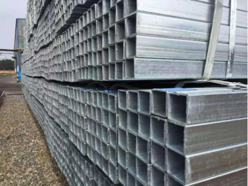 Heißes galvanisiertes Rohr JIS ASTM galvanisierte rechteckiges Stahlrohr Q235 Q345 3mm