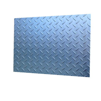 Diamond Embossed Galvanized Gi Chequered-Platte mit vielen Muster auf Lager