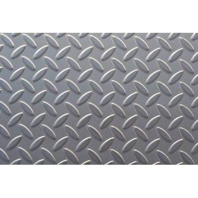Prägeartige Gi karierte Platte DX53D DX54D 1250mm 1500mm Z181-Z275g/M2