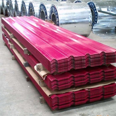 1.2mm Farbe, die überzogene Ebene rote Farbe bedeckt, beschichtete Deckungs-Blatt BS ASTM GB