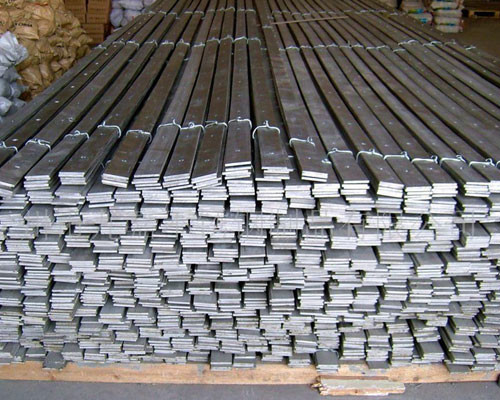 SECC PPGI galvanisierte flache Stahlstange, die Antikorrosion flachen Stahl 0.5m galvanisierte