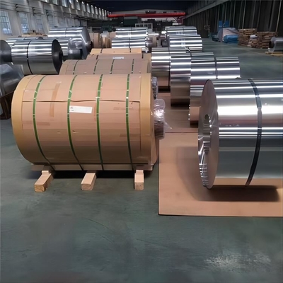 1050 H24 3003 5083 6061 T6 Aluminiumspule mit gewalzter Beschichtung für Dekoration 100 - 2000 mm