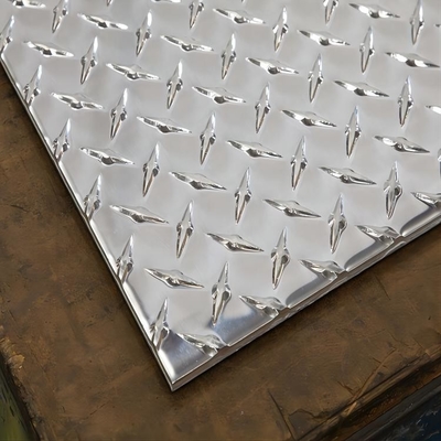 1050 1100 3003 5052 Geprägtes Diamant-Aluminium-Riffelblech für Verkehrszeichen