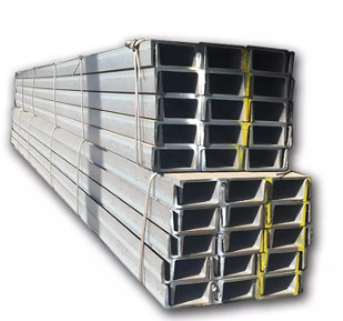 Stunde Flussstahl-galvanisierter U-Profilstäbe GB/T1591 Q235B Q345B Q345D