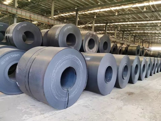 0.3mm 0.5mm Stunde Mitgliedstaat Carbon Steel Coil SS400 A36 Q235B S235JR 800 - 2000mm Breite