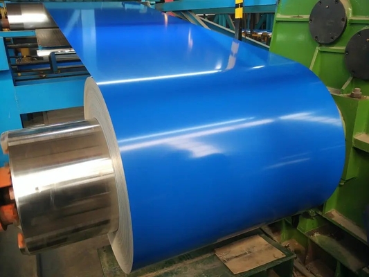 ASTM A36 vorgestrichenes PPGL PPGI beschichtete Stahlspulen-Blech-Breite 1200mm 1250mm
