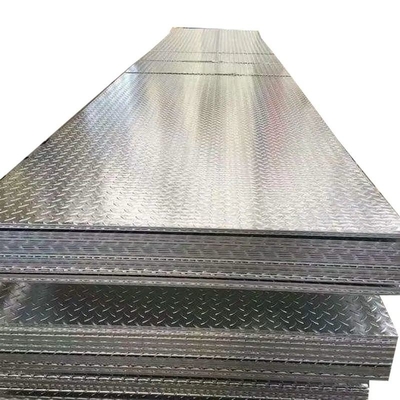 Null Flitter galvanisiertes karierter Stahlplatten-Rollenwarm gewalzter GI kariertes Blatt
