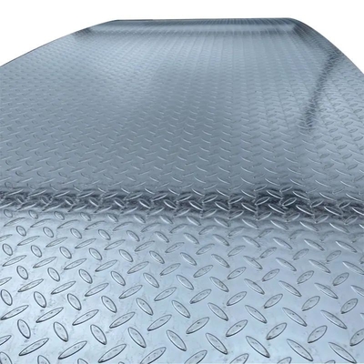 Null Flitter galvanisiertes karierter Stahlplatten-Rollenwarm gewalzter GI kariertes Blatt