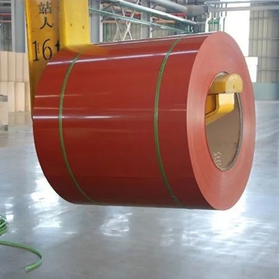 Breite 600mm PPGI galvanisierte Stahlspule 180 - Streckgrenze 220Mpa