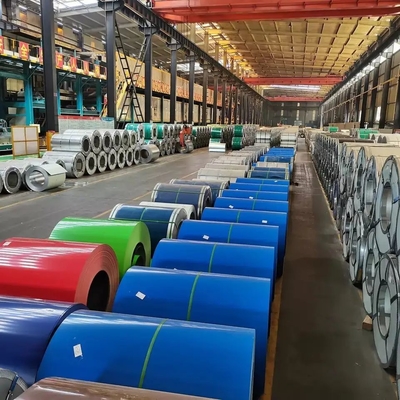 600-1250mm PPGI galvanisierten die Überdachung von Blatt-Spule Identifikation 508/610mm