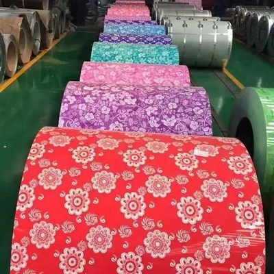GI RAL Farbe galvanisierte Stahloberflächen-Härte der spulen-280-420Mpa Dehnfestigkeits-60-95HRB