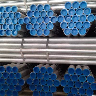 Warmgetränkte GI Galvanisierte Stahlrohrrundenrohren DN15-DN200 Dx53D Dx54D nahtlos