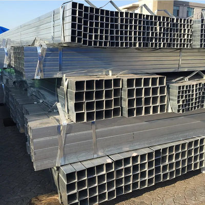 ERW Galvanisierte Stahlrohrröhren Q195 Rechteckige Hohle GI 630mm
