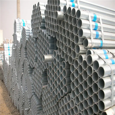 Rundes galvanisiertes Stahlrohr 1 Zoll 1,5 Zoll 2" 2,5 Zoll 4 Zoll SS400 Q195 Q235