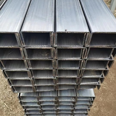 A53 Q195 Q235 Galvanisierter Kanal AISI ASTM Stahlprofil-Gebäudekabine hohe Intensität