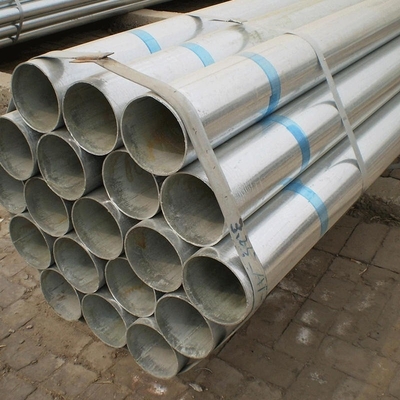 SCH10 SCH30 Galvanisiertes Stahlrohr Q345A 10# 20# Schweißrund für den Bau