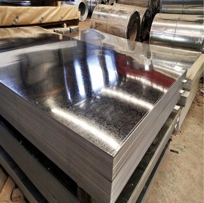 Galvanisiertes Stahlblech Dx56D 50mm Dicke 16mnq Kohlenstofflegierung Stahlplatte für den Brückenbau