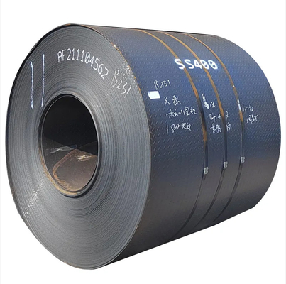Schwarze Kohlenstoff-HR-Stahlspule Ss400 Q235 Q345 SPHC Heißgetippte Kohlenstoffstahlspule HRC