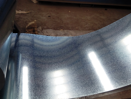 Hot Dip Q195 Q345 Galvanisiertes Stahlblech 100 mm 500 mm 1000 mm Breite für Gebäude