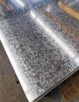 Hot Dip Q195 Q345 Galvanisiertes Stahlblech 100 mm 500 mm 1000 mm Breite für Gebäude