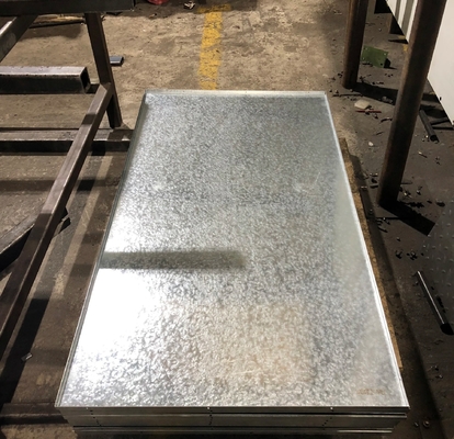 Hot Dip Q195 Q345 Galvanisiertes Stahlblech 100 mm 500 mm 1000 mm Breite für Gebäude