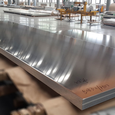 Aluminium-/Aluminiumschichtlegierung ASTM 5083 H116 5052 5083 1 mm 2 mm Dicke Marinequalität