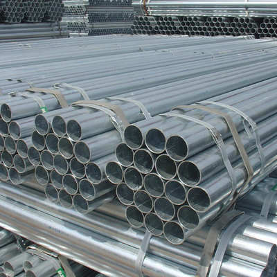 ISO9001 Q195 Q345 Material Galvanisiertes Stahlrohr für den Bau