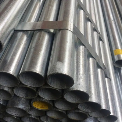 Hochwertige Q235 Q215 galvanisierte Stahlrohr 5,8 m 6 m 12 m Länge für die Industrie