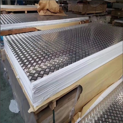 T6 Klasse 1050 1100 5052 6061 7075 Aluminiumplatte Ausdruckmuster für die Bauverzierung Aluminiumblech