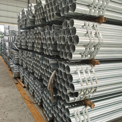 Außendurchmesser 28 mm Verzinktes Stahlrohr ASTM A572 für Gerüstmaterialien