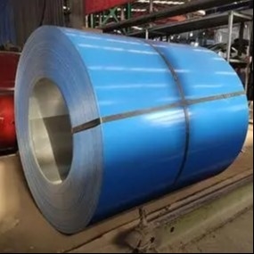 0.4mm Dicke PPGI Galvanisiertes Stahlspulchen ISO-Zertifikat Mühlenrand RAL3005