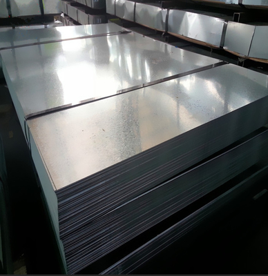 A653 SGCC Sgch Zinkbeschichtete Metallverzinkte Stahlplatte 0,3 mm-2 mm Dicke 4X8 Z60g Z80g JIS G3321