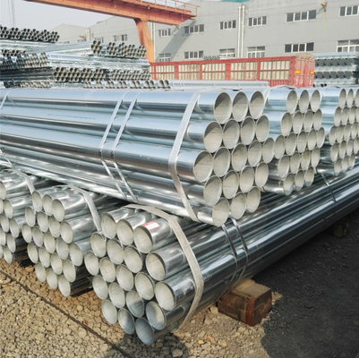 Verzinkte Stahlrohre für die Industrie Dx51d SGCC Sgcd Secc Nahtlose Verzinkte Stahlrohre
