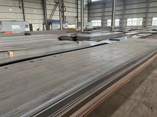 ASTM A283 Klasse C Leichte Kohlenstoffstahlspulen/Blätter/Platten 6 mm dick schwarze Oberfläche Eisen Schiff